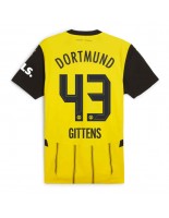 Borussia Dortmund Jamie Bynoe-Gittens #43 Domácí Dres 2024-25 Krátký Rukáv